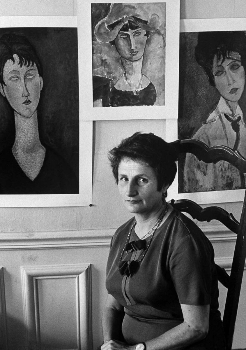 giselatass's tweet photo. Jeanne Modigliani (Giovanna Hebutérne, 1918-1984), art historian, daughter of Amedeo Modigliani and Jeanne Hebutérne. During World War II, she participated in the French Resistance.

📷Ralph Crane (Paris, 1964) https://t.co/pLXGPwHkQo