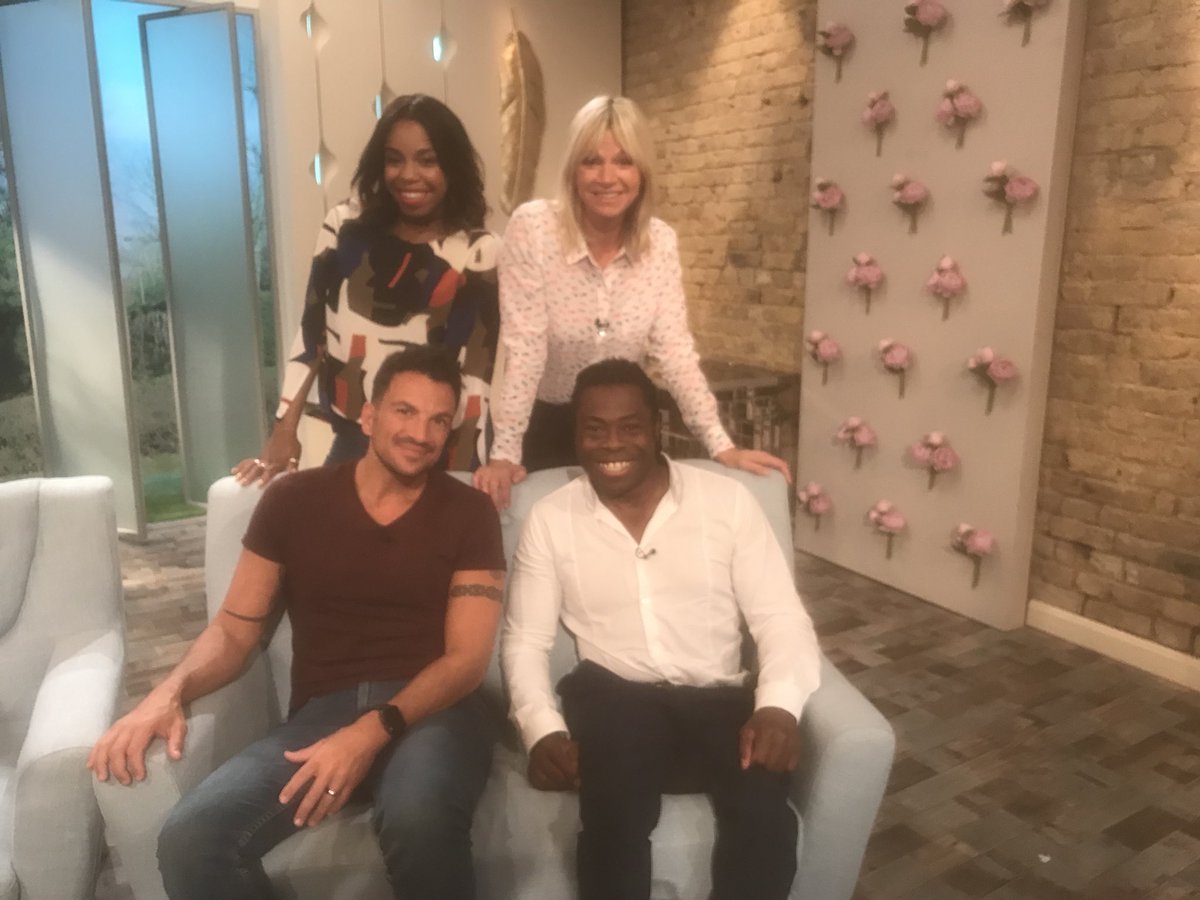 AdeAdepitan's tweet photo. Make sure you catch the @zbos this weekend. It’s gonna be bare jokes with @zoetheball @thelondonhughes @peterandre and myself! Jheeze! They even made us wear 80’s style headbands. 😂🤪 #sportsday #adeventures https://t.co/rcq4odMCdp