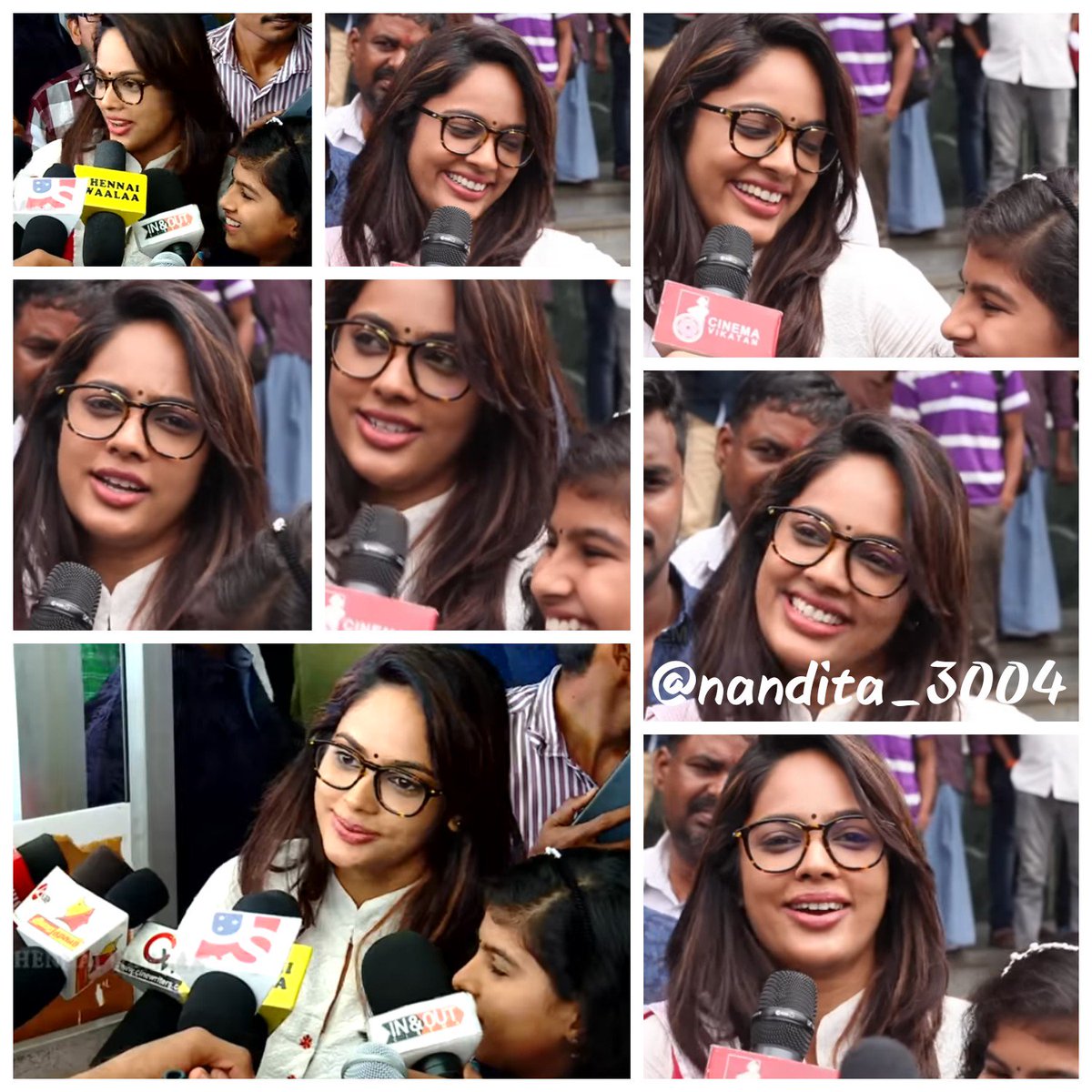 nandita_3004's tweet photo. #CaringMom #PrettiestDaughter
#OffScreen Watching #AsuravadhamFDFS with public 👏
@Nanditasweta 💟 https://t.co/ZNxYFo9hen