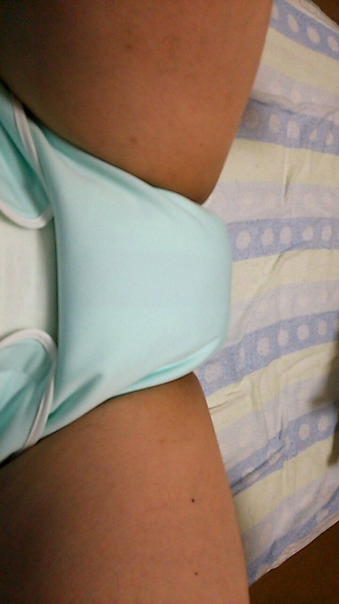 おむつ ムレムレ 暑くなってきた
おむつのなかが蒸れるのも 楽しい