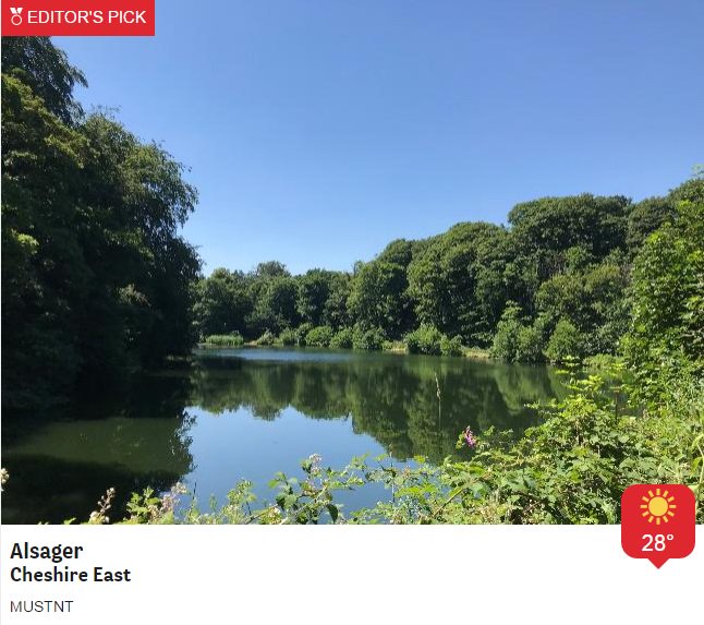 Ah, to be beside the seaside/river/lake today!