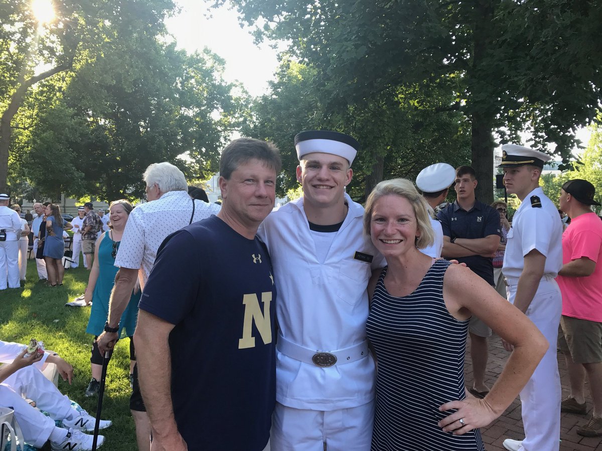 msjxcountry's tweet photo. Congrats to Hunter Petrik on induction day at the Naval Academy! https://t.co/rznrjCKhWi