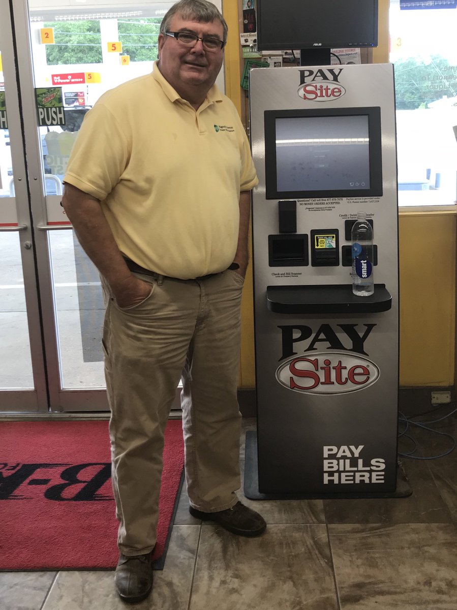 MEPCoop's tweet image. For the convenience of our members in the Amite County area, we have a new payment center in the B-Kwik Shell on Highway 24, Liberty. The kiosk takes several forms of payment. This kiosk joins two others – one here at the MEP drive-through, and one at Market Max in Tylertown.
