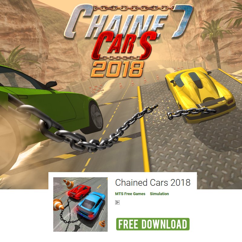 BigcodeGames's tweet image. 𝐂𝐡𝐚𝐢𝐧𝐞𝐝 𝐂𝐚𝐫𝐬 𝟐𝟎𝟏𝟖
Hey, lovely users become a furious racer with chained car games.
#bigcodegames #chainedcars #simulator #crazycars #destruction #simulation #hashtag #happy #love #likes #enjoy #racing #hashtag #
Play Here:
play.google.com/store/apps/det…