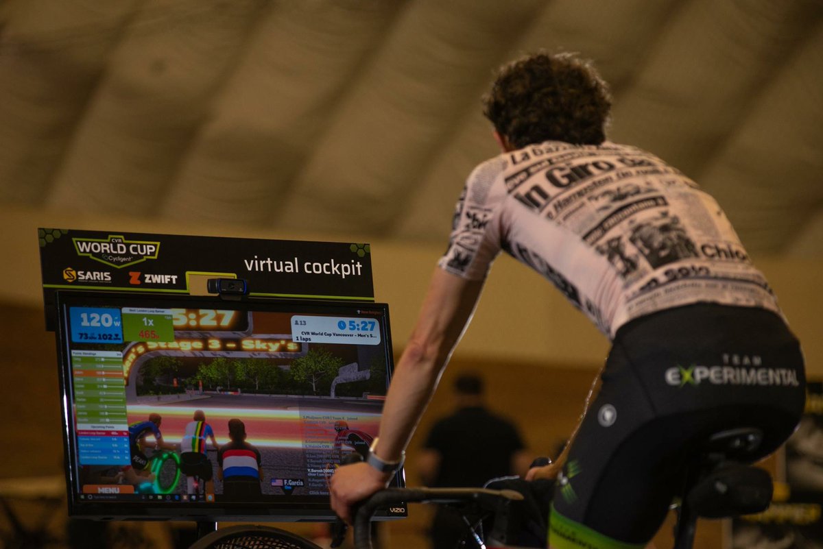 The Calm before the storm! 

#cvrworldcup #zwift #esports #cyclops #garneau #cycling #newprosport