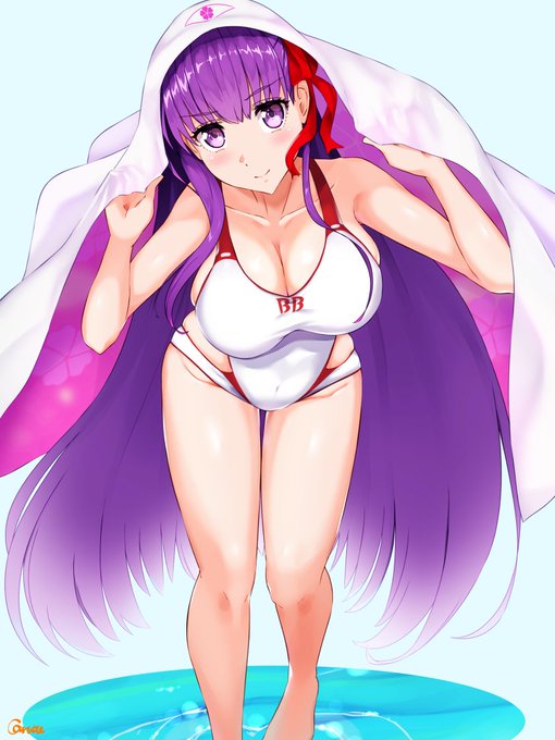 マイルームランダムやってないけど、個人的にニトクリスの水着をBBちゃんに着させたくなったんだ…… #FGO #FateGO 