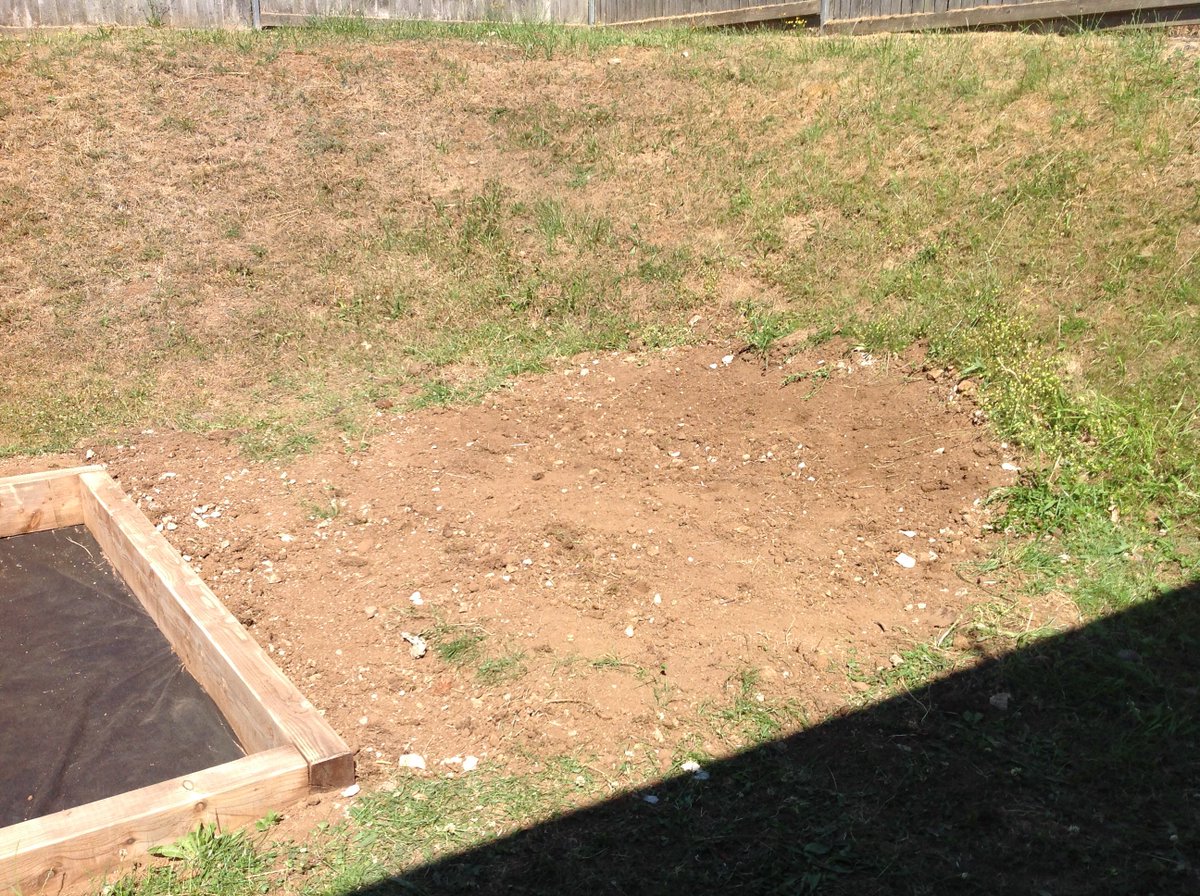 springrafbenson's tweet photo. A busy day working hard in the garden moving soil, creating more pallet planters and started our bug hotel. #warnout #lifeofanurserymanager https://t.co/pY4exrfYkV