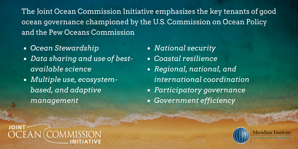 JointOceanCI's tweet photo. JOCI Statement: We encourage Federal leadership to uphold the fundamental principles of sound ocean governance https://t.co/XGFu6ogCHc #NationalOceanPolicy #ExecutiveOrder @JaneLubchenco @fbeinecke @AARosenbergUCS @JohnOcean5 @GoodmanSherri @Leinen4ocean @juliepackard @GovCTW https://t.co/W0XhpbagIO