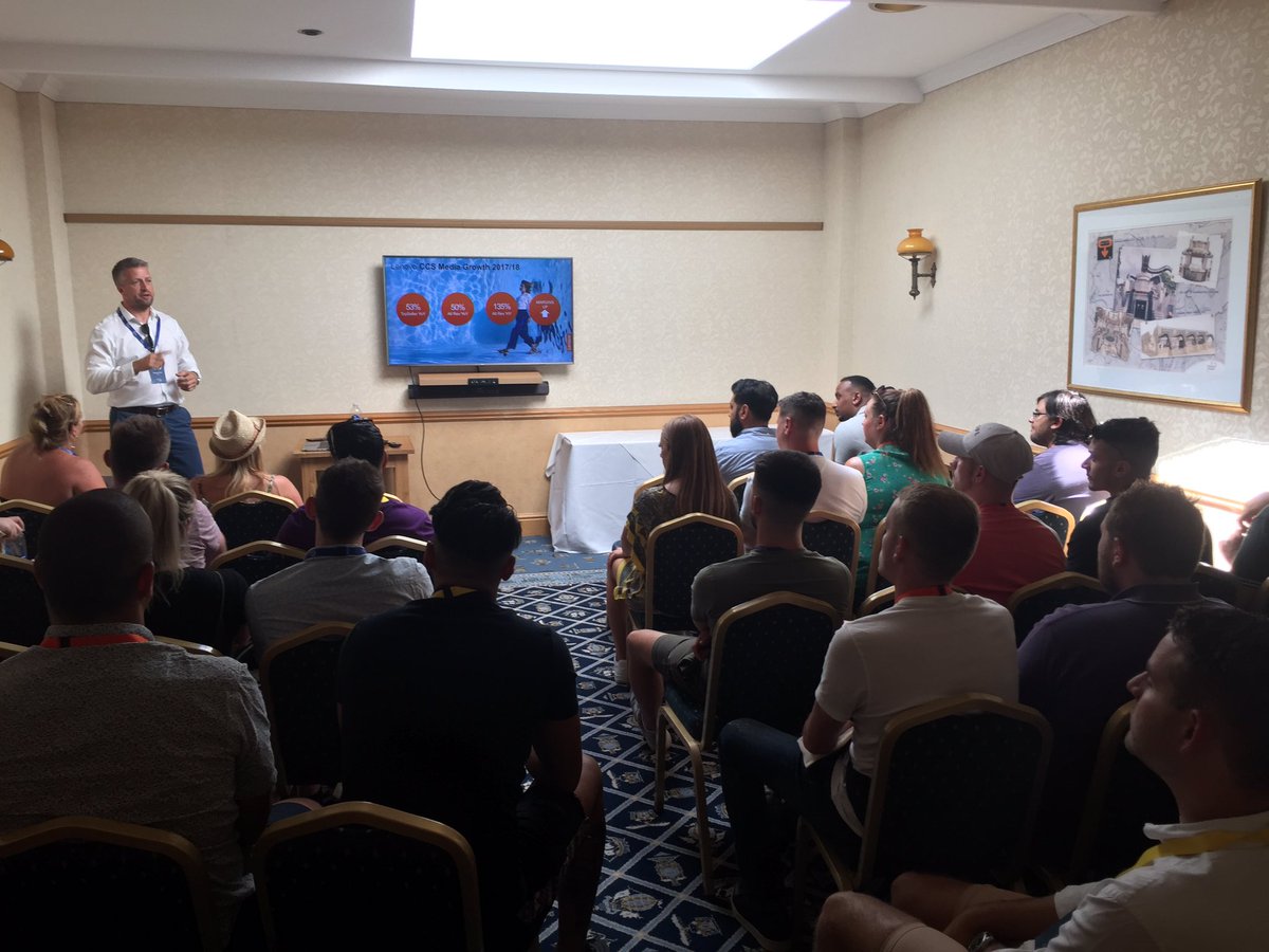Rob_Nice_'s tweet photo. Matt Ruskin presenting the Lenovo breakout session at CCS Media #FastTrackToTheFuture https://t.co/AJ0pnMJk3P