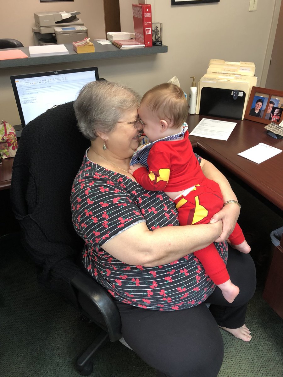 ArkBroadcast's tweet photo. Max decided to join Angie and I in the office today. After all, he is our mascot. 😊 #futurebroadcaster https://t.co/rZOAMcWftx