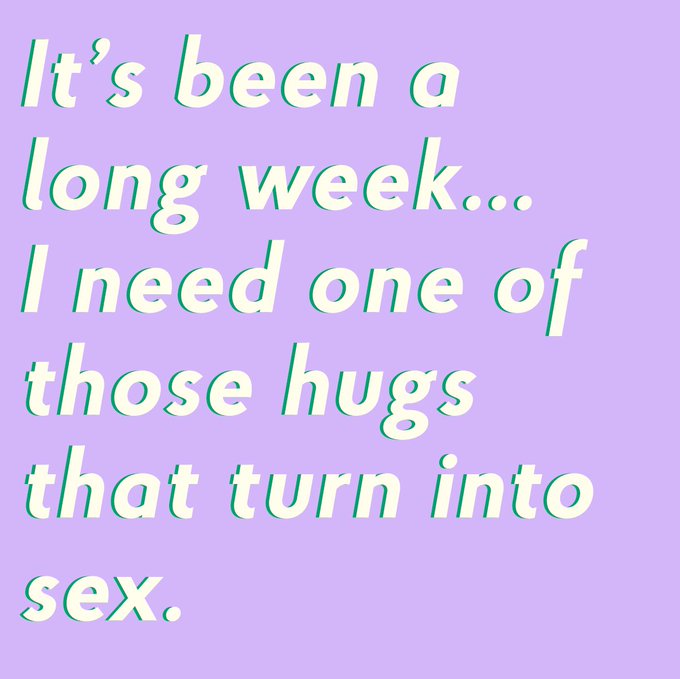 We feel you... 💜

#fridayfeels #lustery #love #hugs #cuddleparty #fridayfeeling #love #selflove #almostweekend