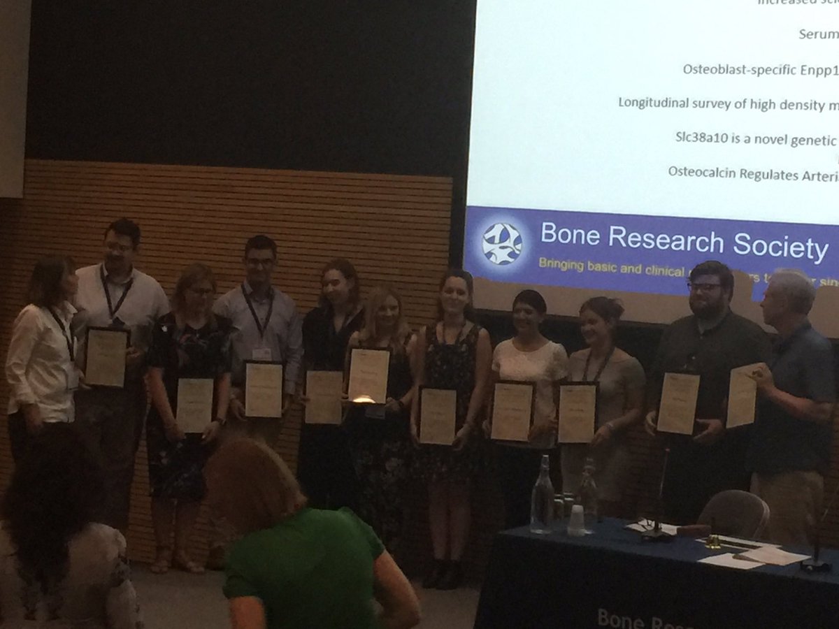Bone_Cartilage's tweet photo. Well done Andrea for winning one of the #BRS2018 New Investigator awards! https://t.co/82l1DKaNoT