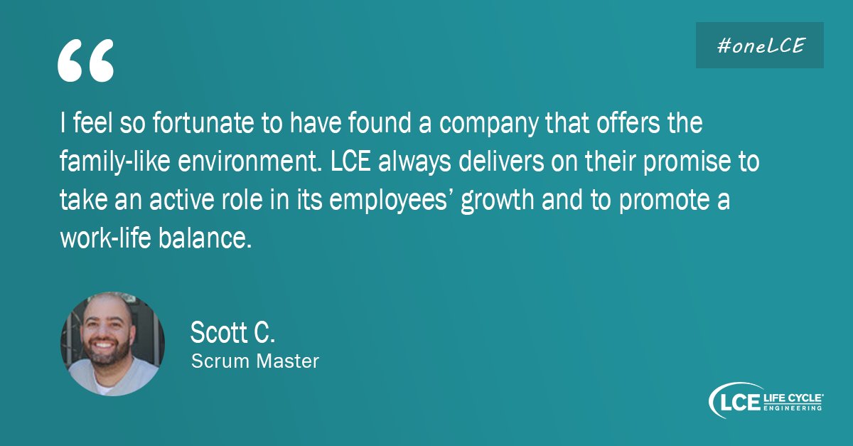 #oneLCE reason why employees love working here. Visit our Careers page for a list of open positions at hubs.ly/H0cpBfr0