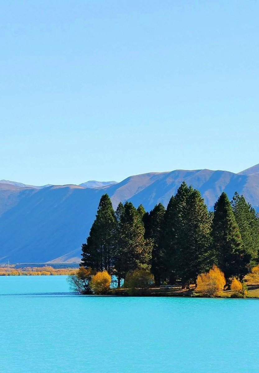 Lake Benmore, New Zealand. Travel around the world, Most