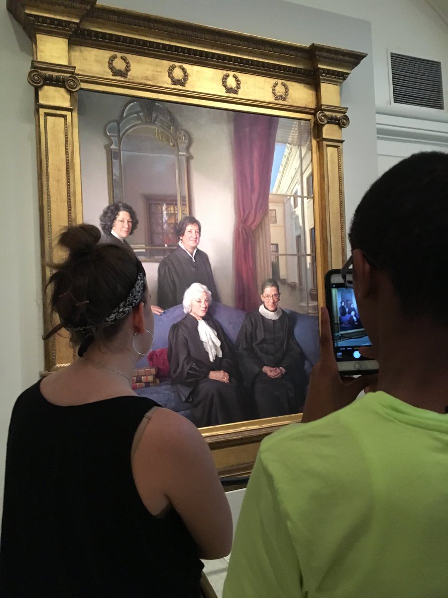 teacherburgos's tweet photo. Wouldn’t it be g8 to have another woman? #SupremeCourt @smithsonian #SupSem2018 @WLHSPrincipal @USSupremeCourt @APSGifted https://t.co/yFz0NIcghJ