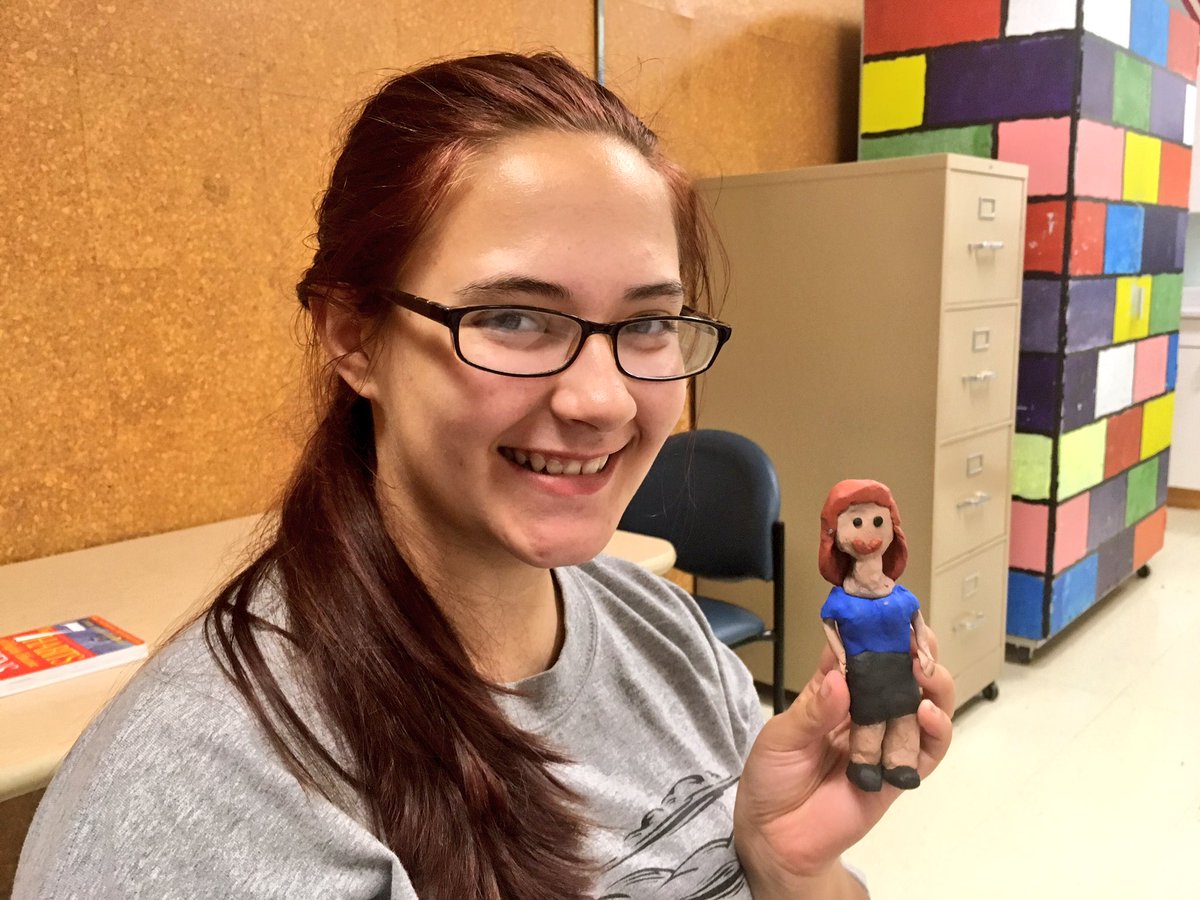 MelindaFry4's tweet photo. Summer B.O.O.S.T. Ss blogged their personal mission statements & 2day r creating a claymation 4 it. #7HabitsofHighlyEffectiveTeens #BeUnited https://t.co/yQKXd30kU2