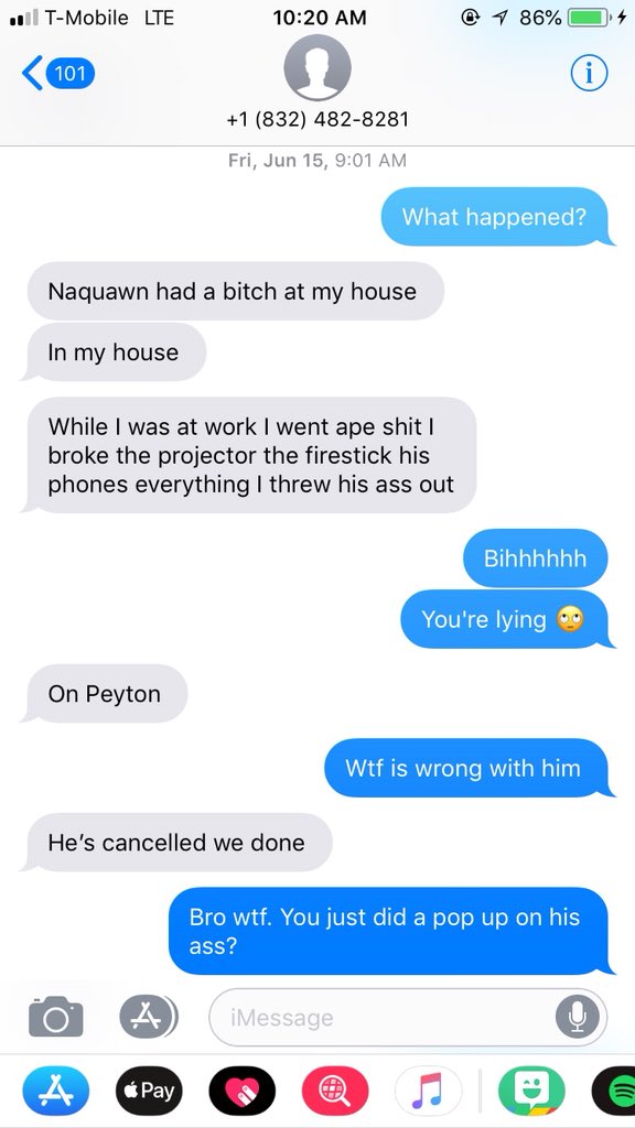 High_ImTee's tweet photo. @_realmiaj @heaveyheav I’ll just post all ya screenshots. The proof is in the puddin’ 😂😂 now explain to the world who Peyton is ... carry on 💅🏽💅🏽💅🏽💅🏽💅🏽 https://t.co/2F6KasH7nf