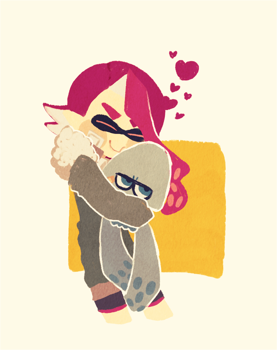 インクリング ,イカガール(スプラトゥーン) 「くコ:彡 」|眞田咋のイラスト