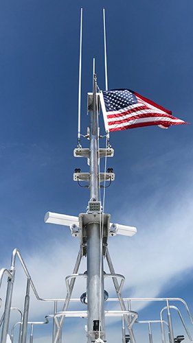 Imtra_Corp's tweet image. Check out the #navigation and #decklights on this new build. You’ll see this vessel coming, and they’ll surely see you! #gladdinghearn #VApilots