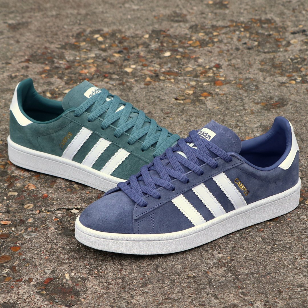 adidas campus raw green