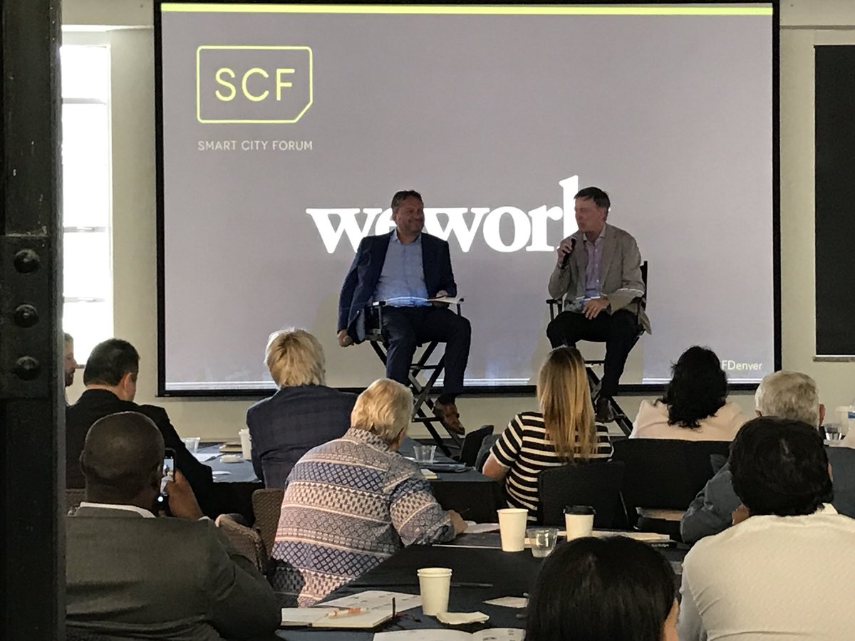 ZayoGroup's tweet photo. CEO @DanCaruso and @GovofCO talk #smartcities and building a better tomorrow #SCFDENVER https://t.co/eGKXtH6QUG