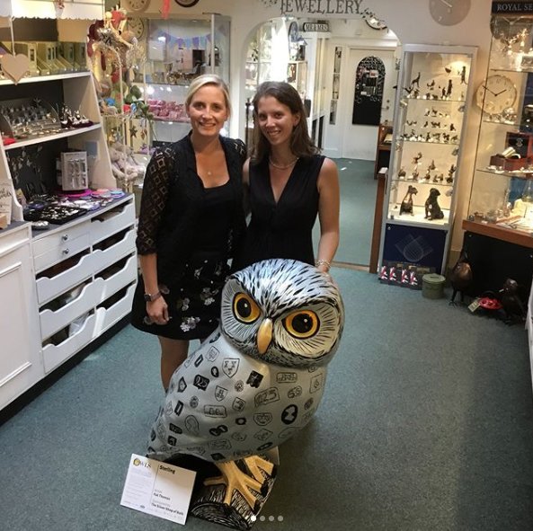 Looks whoooo's landed in @SilverShopBath... it's Sterling!

minervasowls.org