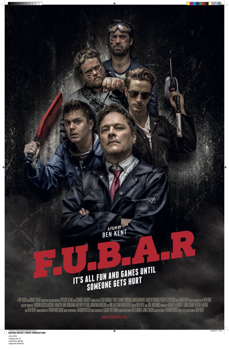 F.U.B.A.R. #FrightFest World Premiere. Mark Heap, <a href="/Sean_M_Verey/">Sean Michael Verey</a> <a href="/DannyKirrane/">Danny Kirrane</a> @DavidMumeni @timothyrenouf <a href="/ewenmacintosh/">Ewen MacIntosh</a> <a href="/AngeAdler/">Angie Adler</a> <a href="/kikikendrick/">kiki kendrick</a> frightfest.co.uk/2018Films/frig…