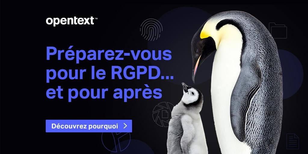 opentextfr's tweet photo. Etes-vous prêt pour l'après #RGPD? La dynamique IT en cours rendra les outils à base de #machinelearning plus pertinents. Vous devez penser la protection des #donnéespersonnelles sur le long terme. Lisez l'eBook d'@AIIMIntl https://t.co/2amhs30CCa https://t.co/iPB0FmeWZr