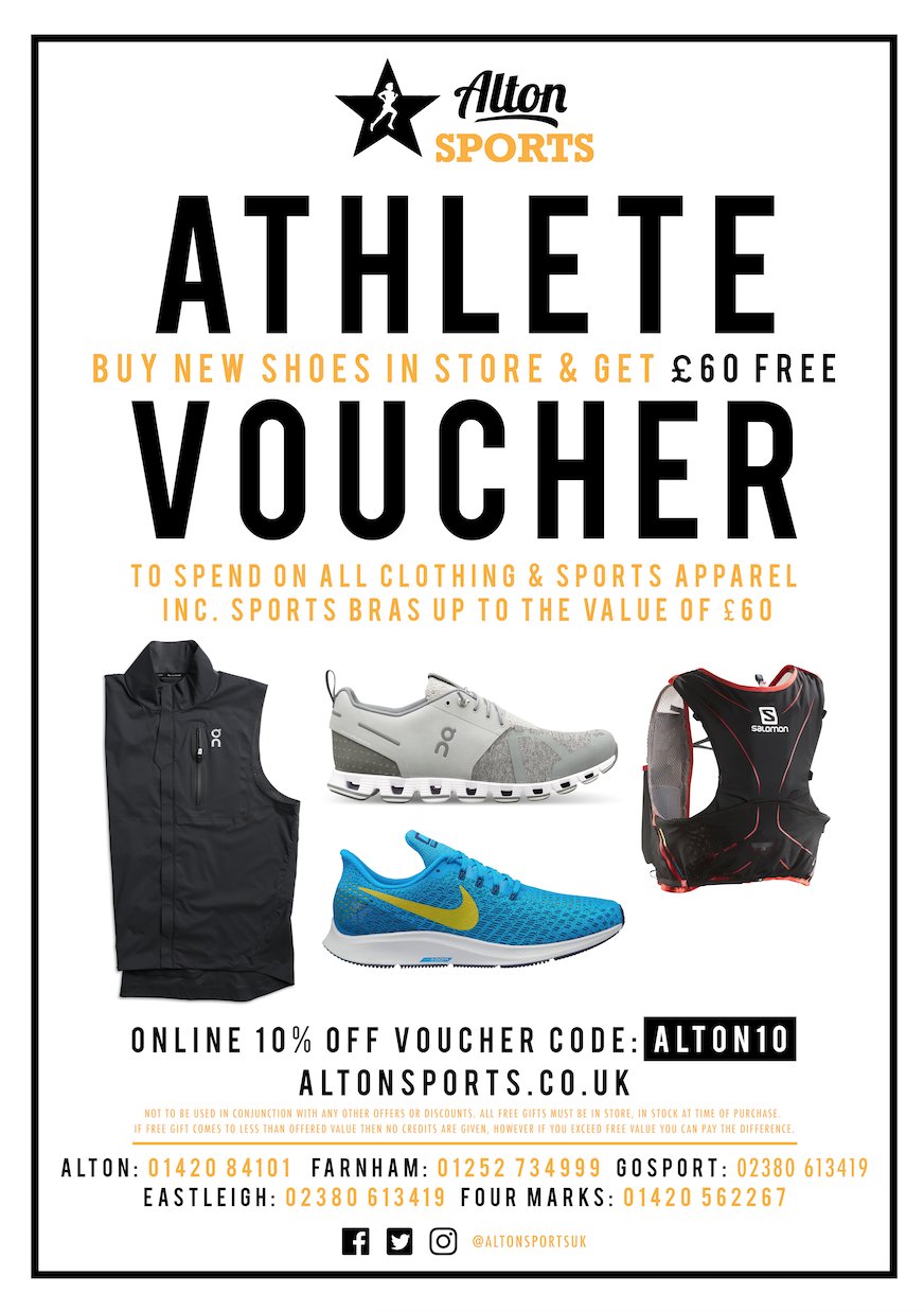 Sport shoes clearance voucher code 2018