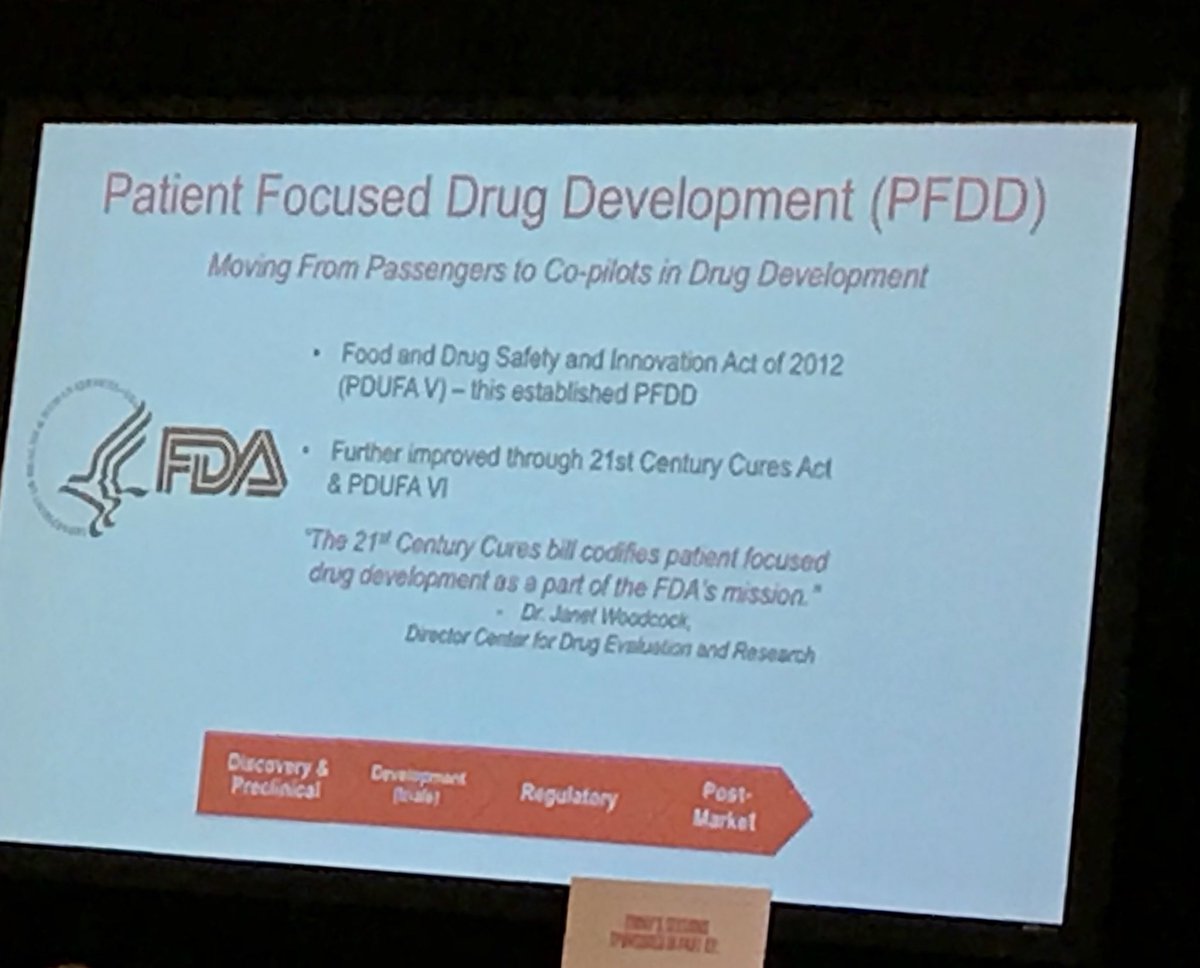 wendy_erler's tweet image. Day 2 of #PPMDConference starts with Ryan talking about patient focused drug development and the voice that matters - the voice of patients #wavelifesciences we agree!
