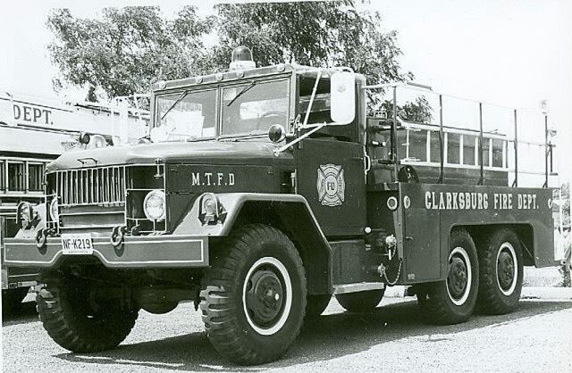 Back in the early days of the Fire Department we had to be creative to provide fire protection with the available funds. This weeks "Fire Truck Friday" spotlight is the first brush truck to serve Millstone. The Department re purposed a used military 2.5 Ton truck