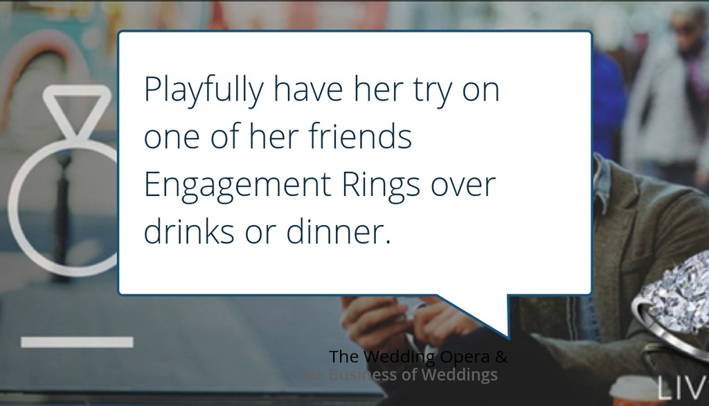 This is for the grooms to be! Tricks to get the perfect engagement ring! bit.ly/2KUrp24 #Wedding #EngagementRings #LIVDiamonds