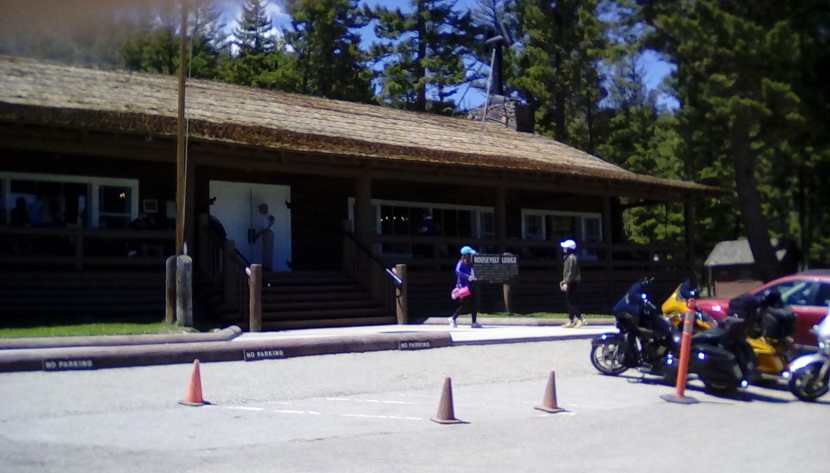 JSCashWriter's tweet image. One of the tamer places visited in the scintillating tour with yellowstone wild