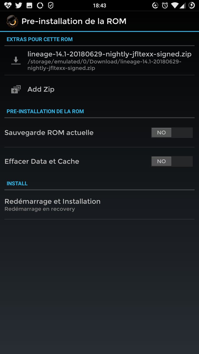 OunafFanou's tweet image. @LineageOS_ 👌
#LineageOS 
#Nougat 
#RomManager 
#RootCheck 
#TWRP 
#GalaxyS4