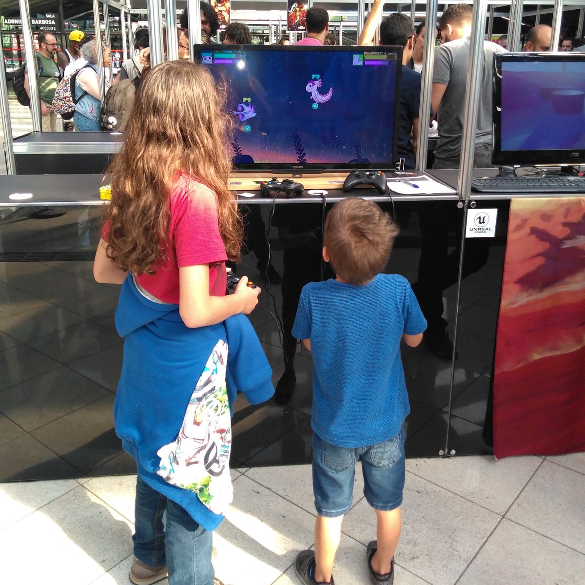 #BIGfestival2018 #SunkenBrawl #indiegame #gamedev #indiedev #gaming with <a href="/teteusbionic/">Teteus Bionic</a> <a href="/BIG_Festival/">gamescom latam BIG Festival 🎮</a>