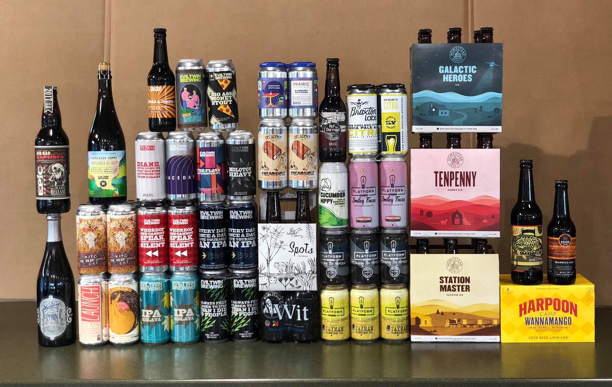 Friday's new beers. Cheers!