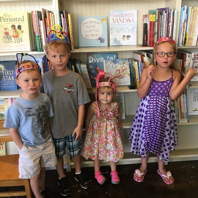 We made fairytale crowns in Movie Club today! ift.tt/2Ky3PIP