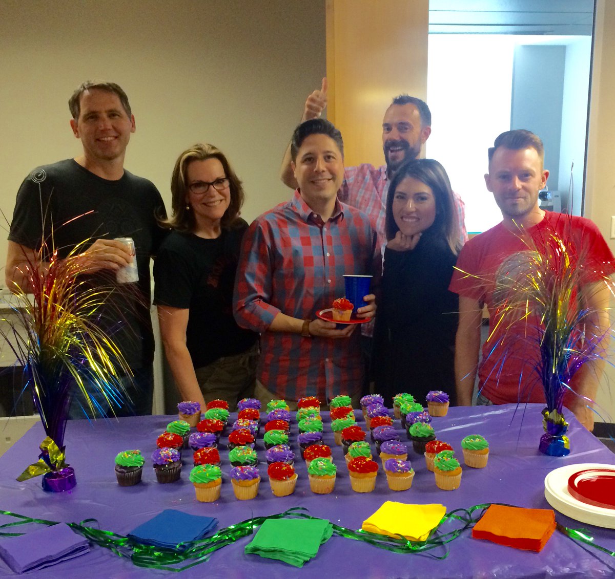 IntegerGroup's tweet image. Celebrating Pride Month! #Pride2018 #IntegerDallas