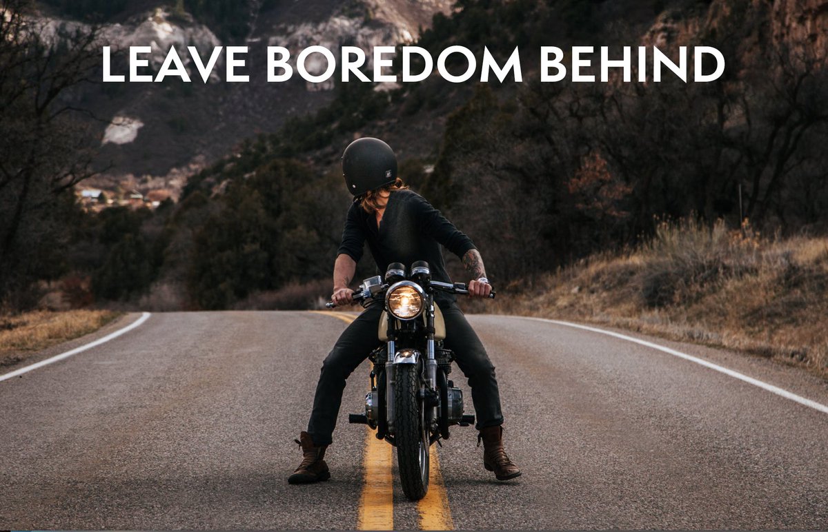 2WheelsLife's tweet photo. Leave boredom behind!
#fortheride #whyweride #freedom #theroadcalls #motorcycles #tomcc #Honda #Suzuki #Yamaha #Kawasaki #triumphmotorcycles #IndianMotorcycle #bmw #motorguzzi #mvaugusta #aprilia #ural #ama #boredom #2wheelslife #ontheroad #thejourneybegins https://t.co/ljUApQt1oq