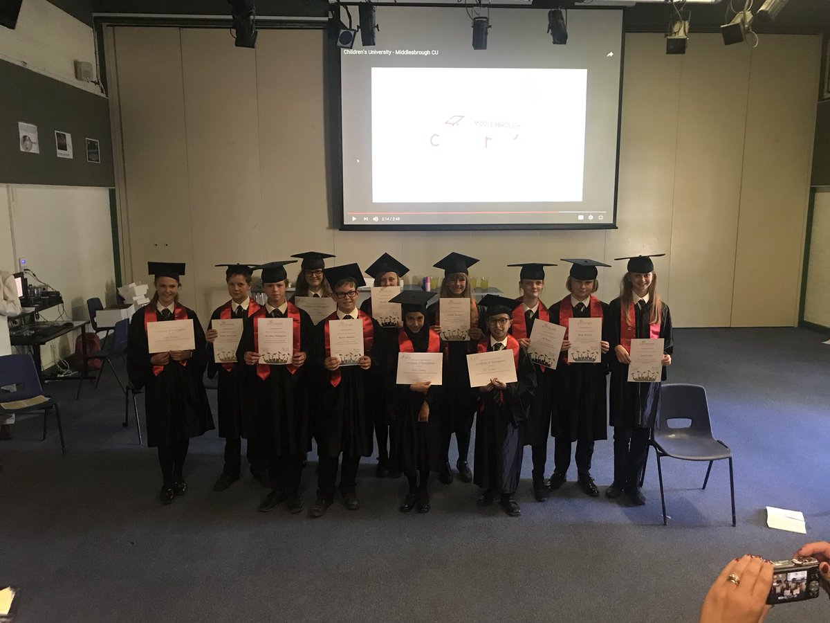 ClarendonSoc's tweet photo. Miss Hoole and Ms Lockyer celebrated the Children’s University Graduation this afternoon. Well done to all the students who have accumulated over 800 hours of extra learning and thank you to parents and staff that attended. Very proud! https://t.co/CnW4nIB2mB