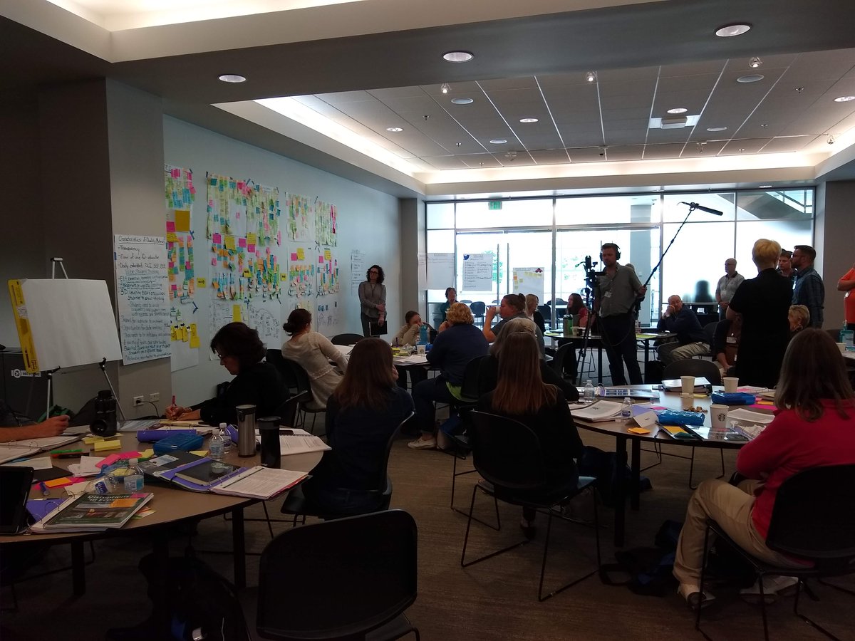 This week, educators from across the country came together at the #NextGenTIME Institute to learn how to select high-quality science materials. Check out all the notes used as evidence to make various claims about the materials they were evaluating. nextgentime.org