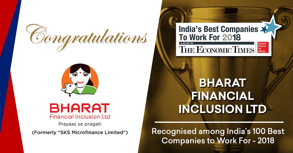 Bharat Financial Inclusion Limited on X: 
