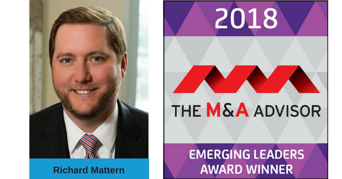 BassBerrySims's tweet photo. Congratulations to corporate & securities attorney Richard Mattern on being named an emerging leader by @themaadvisor! More information on Richard and this award: https://t.co/oU96xVZ3Kr @dafergusson #2018ELSummit https://t.co/r92zKbhsGD