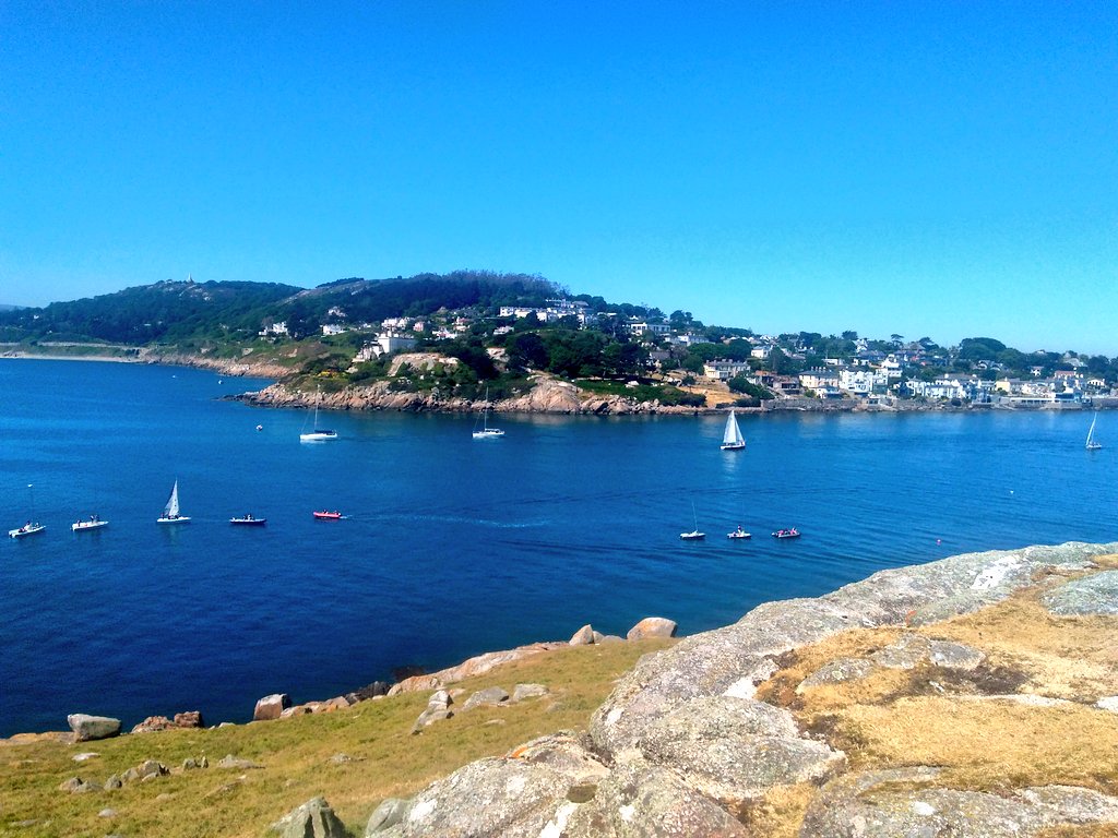 Clunylibrary's tweet photo. Fab day for a trip to #Dalkey island. It's definitely worth a visit @dlrcc @dalkeycastle #lovingthissun https://t.co/JkVwnFy5rT