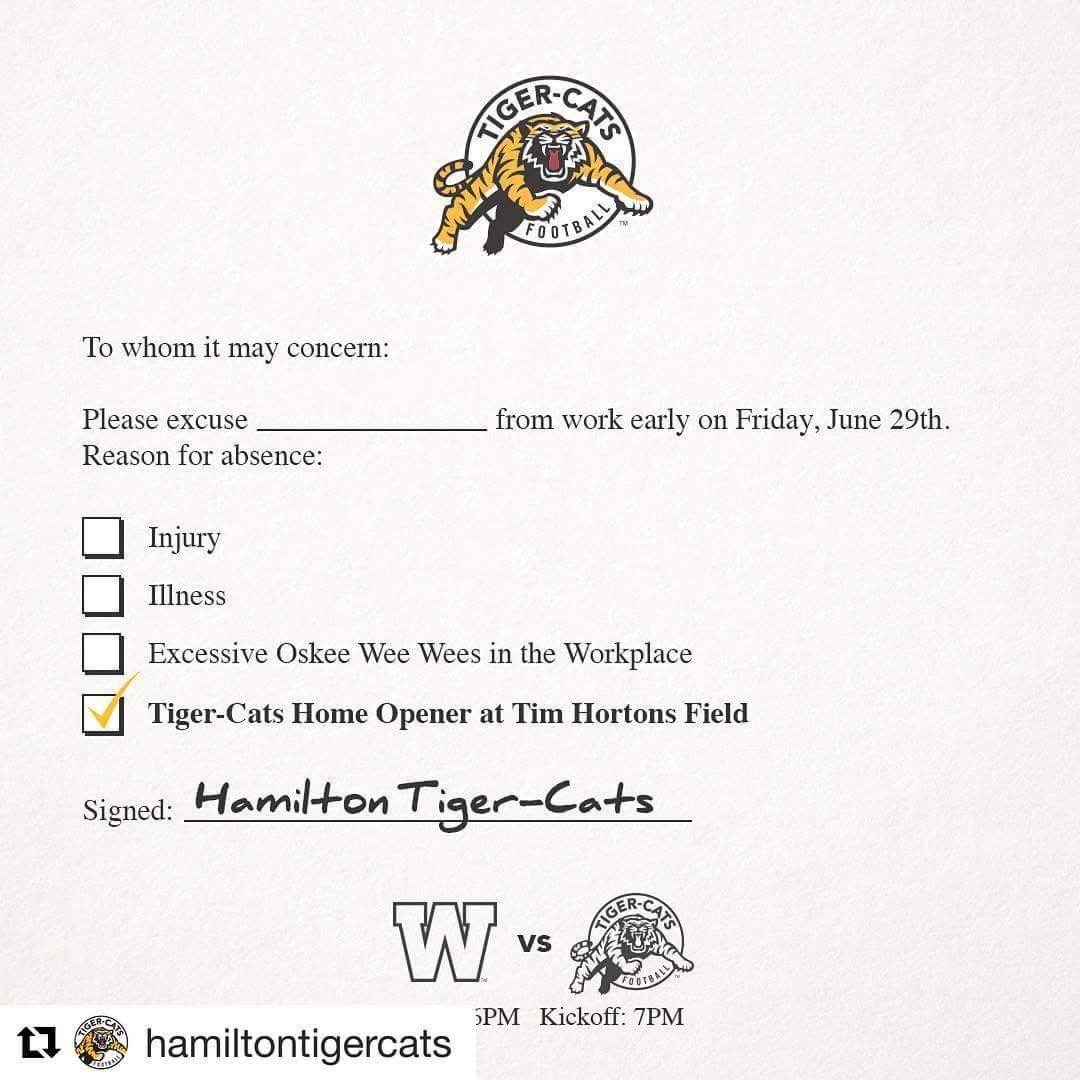 plaza_nissan's tweet photo. #OskeeWeeWee, Eat 'Em Raw!
Go Cats Go!
@Ticats #Football #GiveMeOneInch #HamOnt #ProudHamiltonian #FeelGoodFriday https://t.co/FHqOZplCRi