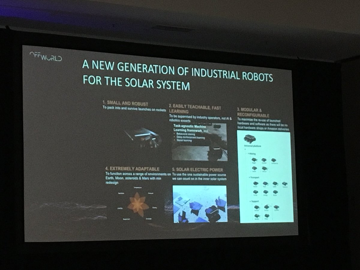 DaliaVitk's tweet image. Alicia Kavelaars, CTO and Co-founder of OffWorld, on their masterplan to conquer the Universe #reworkAUTO #reworkROBOTICS