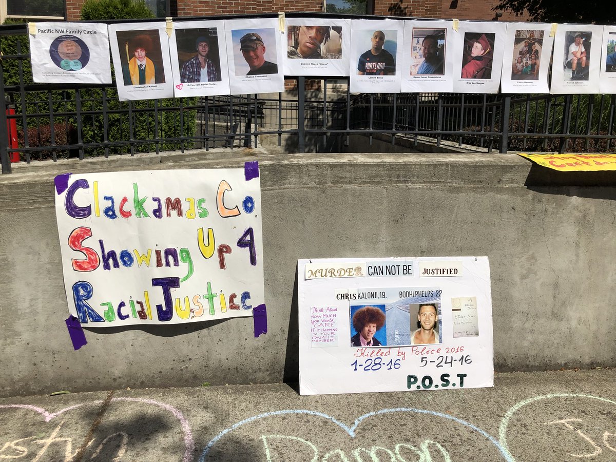 LRBitisnot's tweet photo. @ILoveMyWife0007 @iren2504 @mlgebhard0 @PNWFamilyCircle @HightowerPDX @MultCo_Copwatch Christopher was left to bleed on the floor for 4 1/2 hours by The Clackamas County Sheriffs, before he died. It was murder – pure and simple. #StreetExecution #NoJustice - #NoPeace! https://t.co/5gptAMSgHA