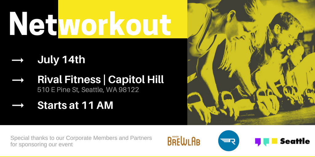 ProDevAcademy's tweet photo. Join us on July 14th for “Networkout – Rival Fitness Edition”. An event combining a kick a$$ workout, followed by networking with other active professionals and Redhook food and beer! Get your tickets today: https://t.co/PF64eUTW7c #networkout https://t.co/4ZLwDTHALH