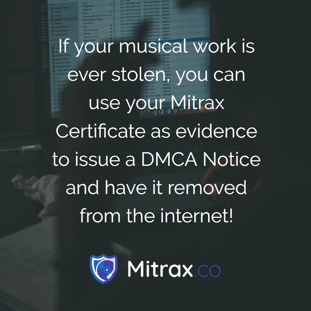 Protect you music @ Mitrax.co.