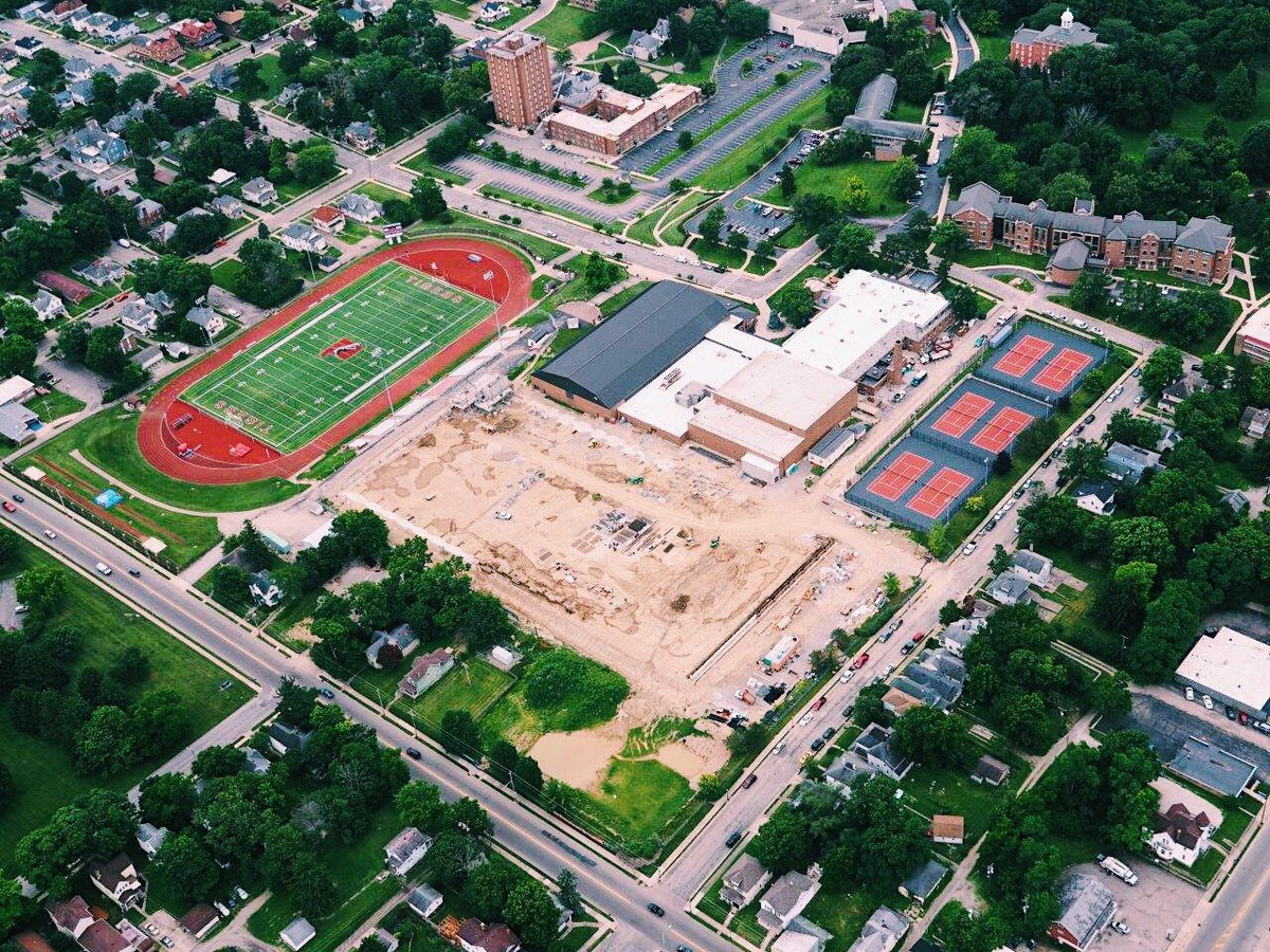 Exciting times ahead for Wittenberg as we're seeing progress on the new Health, Wellness &amp; Athletics Restoration Expansion Initiative.